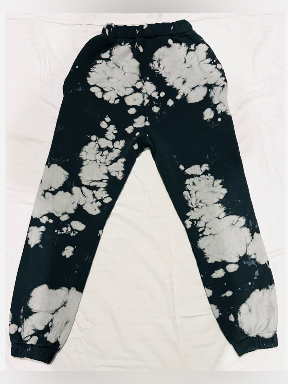 ZARA Black Gray Tie-Dye Jogger Sweatpants Size S Unisex NWT